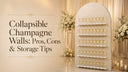 Collapsible Champagne Walls