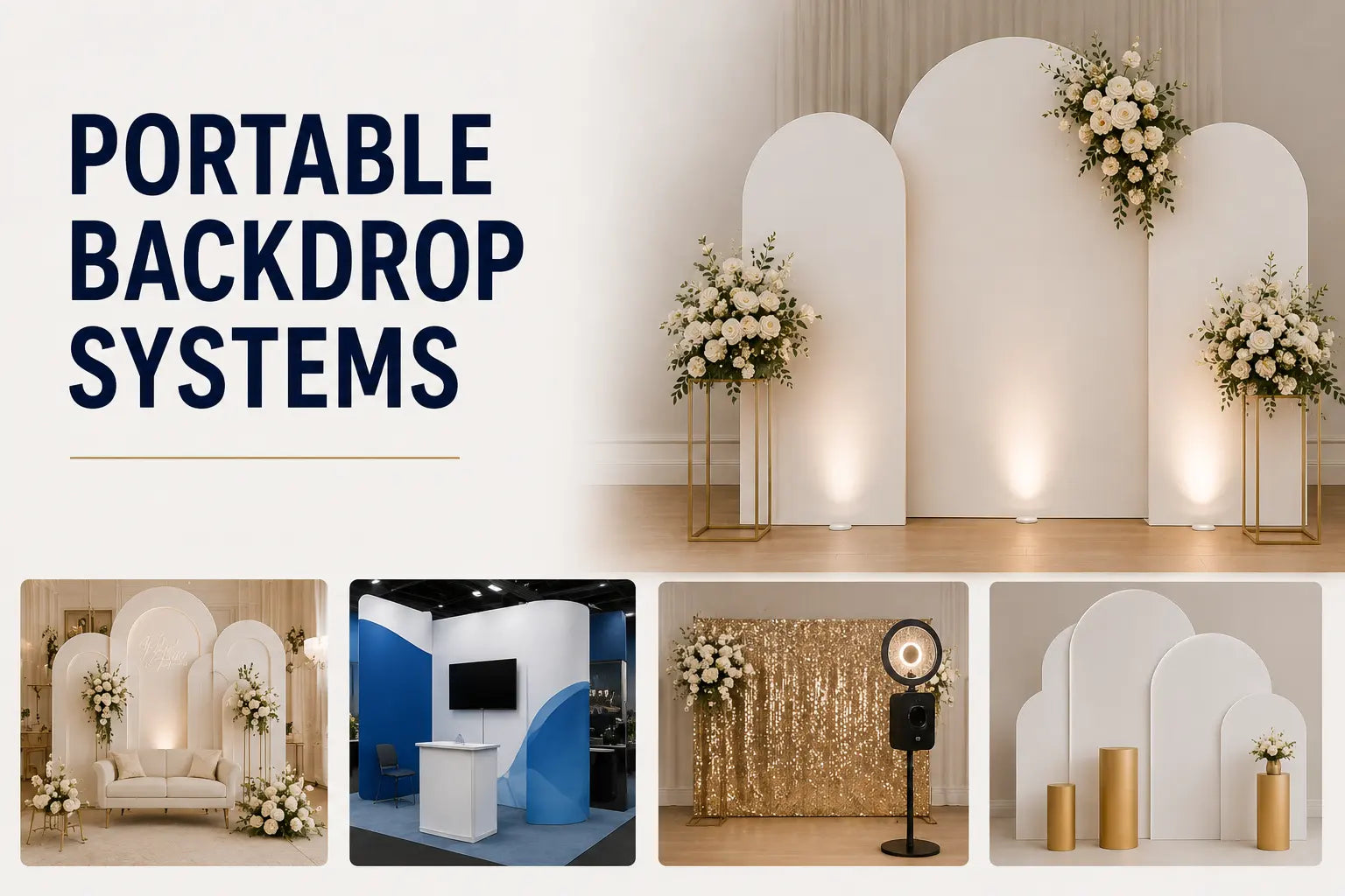 System Photo Backdrop Portable Backdrop Systems for Events in Canada | Complete Guide ...