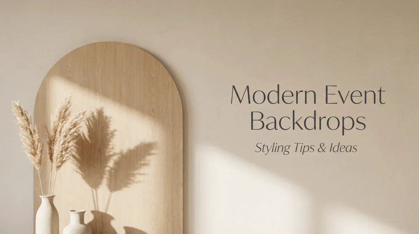 Modern Event Backdrops: Styles, Ideas & Trends (2026 Guide) – Decoratus ...