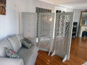 Geometric CNC Folding Room Divider