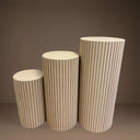 Ripple Oval Plinth Set Event Decor