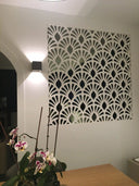 Geometric CNC Room Separator Panel