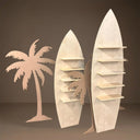 Surfboard Wall Shelf  Event Decor Canada