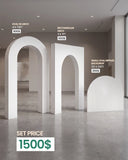 event backdrop set 