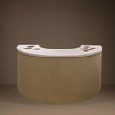 Round Bar – Ribbed Event Bar Counter