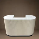 Curved Ripple Reception Counter