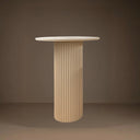 Fluted Cylinder Plinth Event Decor Canada