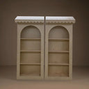Trade Show Canopy Wall Unit – 2-Piece Display Shelving Set
