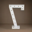 marquee numbers with ligth canada