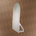 oval rippled backdrop side