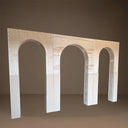 Fluted Open Arch Backdrop Event Decor