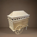 Wooden Sweet Candy Cart